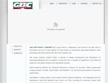 Tablet Screenshot of gulfbattery.com